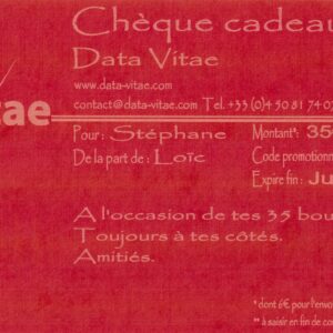 Chèque Cadeau